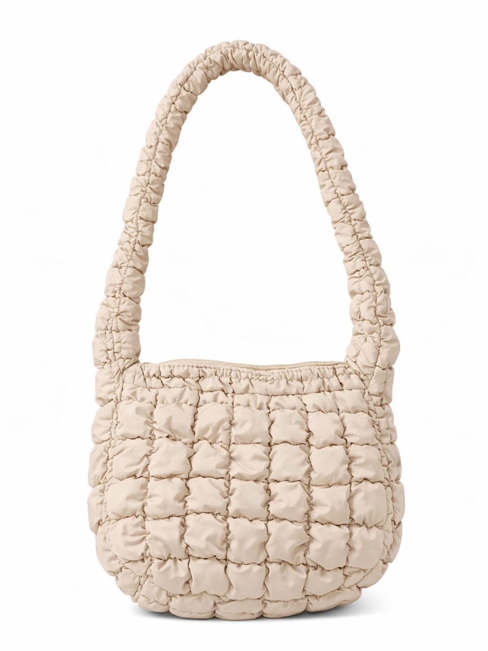 Quilted Shoulder Bag – Women’s Everyday Tote - Picture 1 of 9